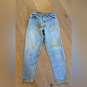 1992 orange tab 550 Levi Blue Denim Jeans